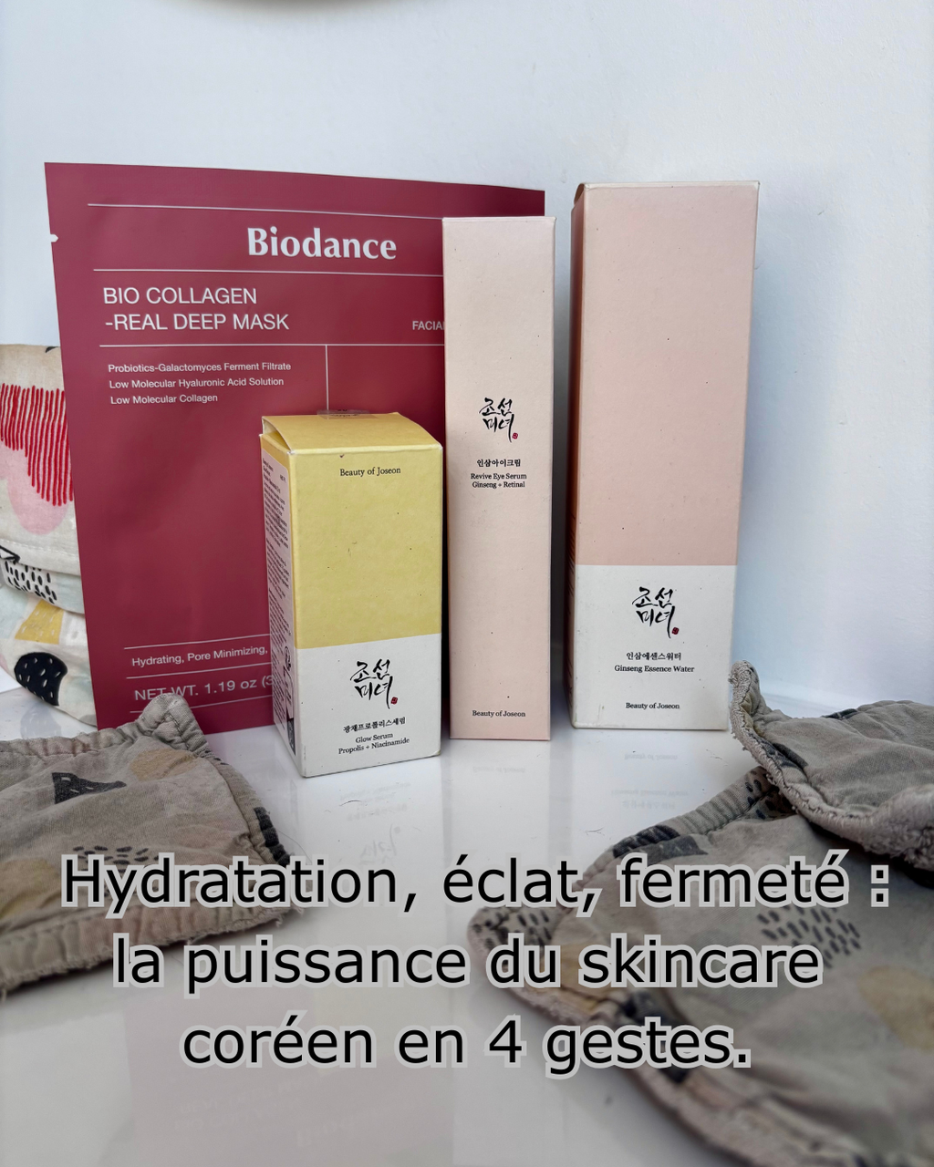 Kit Routine Skincare Coréenne : Éclat, Hydratation & Douceur