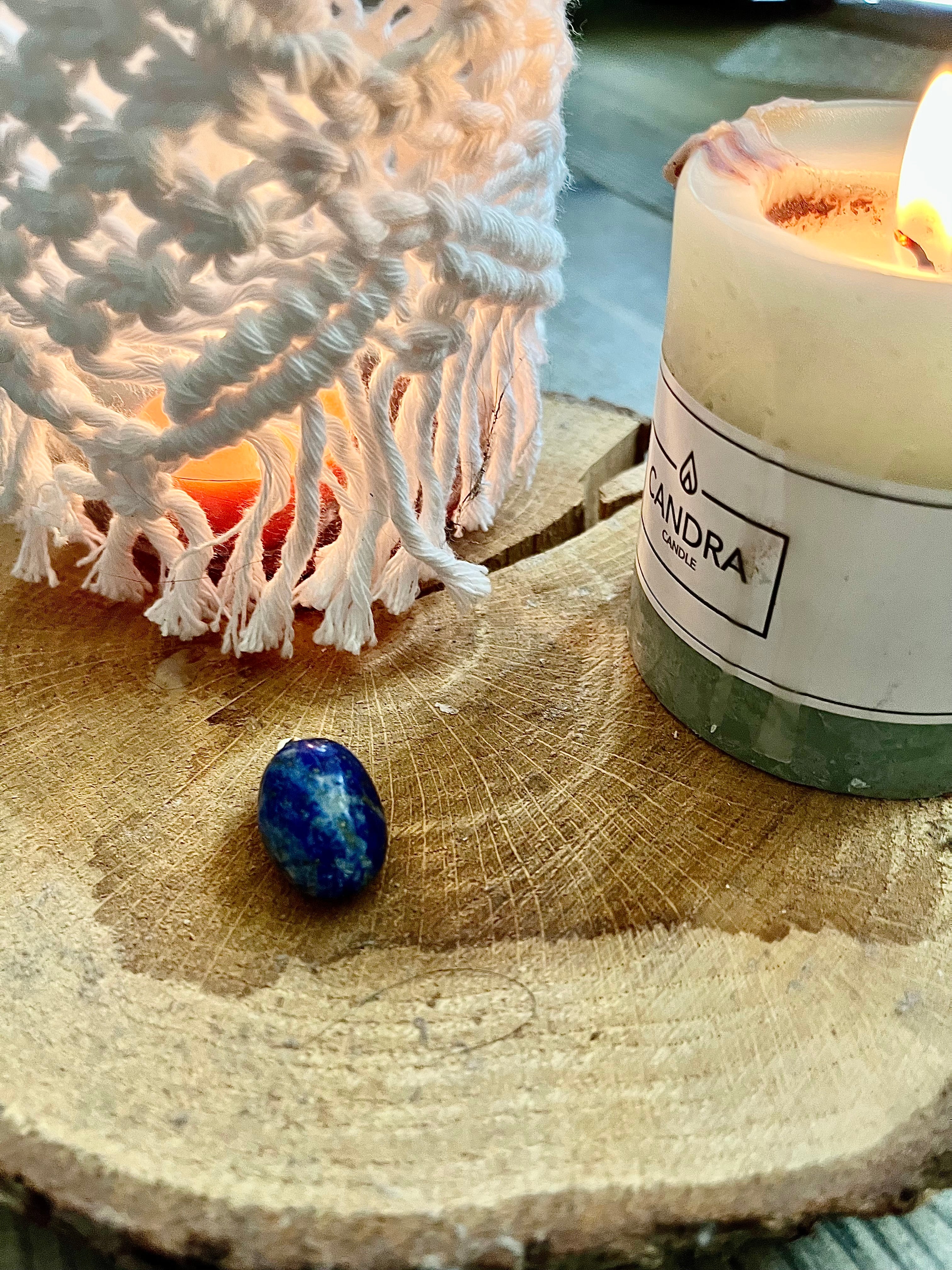 Pendentif Lapis-Lazuli Naturel – Élégance & Sérénité