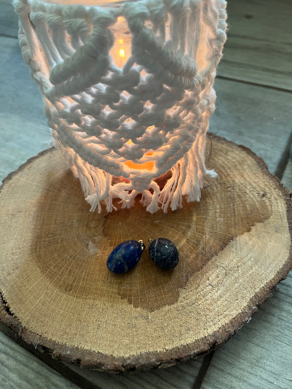 Pendentif Lapis-Lazuli Naturel – Élégance & Sérénité
